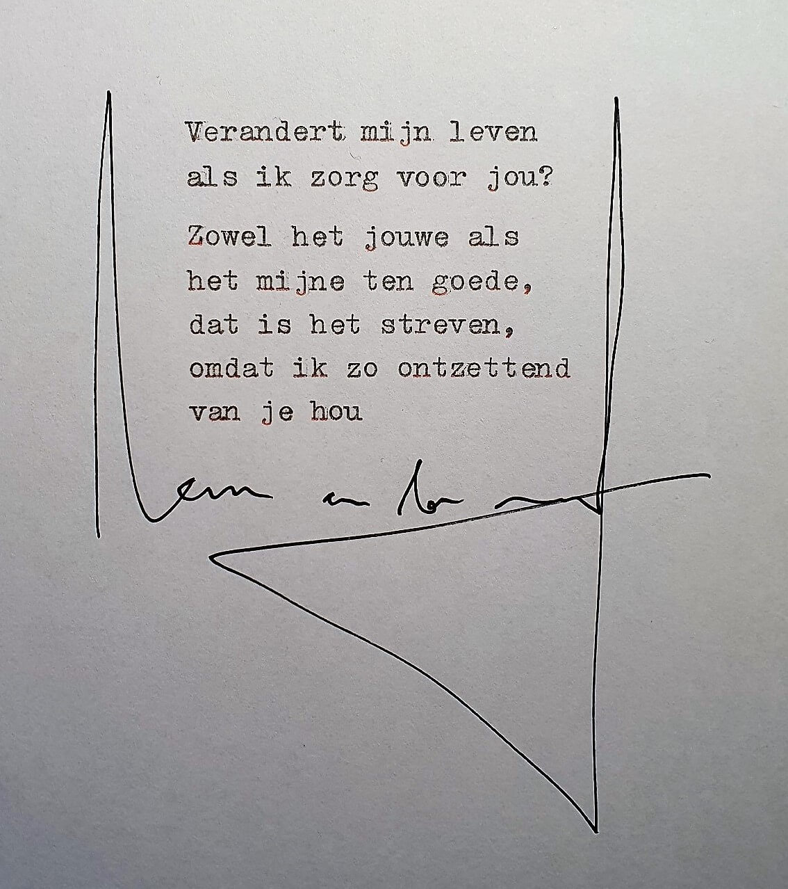 Versje 1 van Lars 