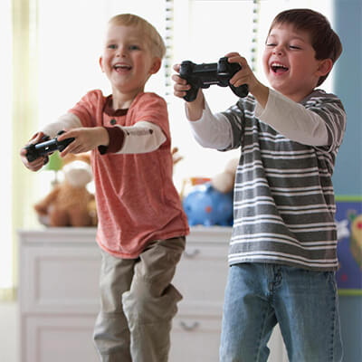 Gameverslaafd - gamende kinderen