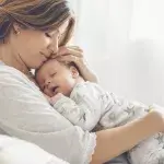 Moeder met baby
