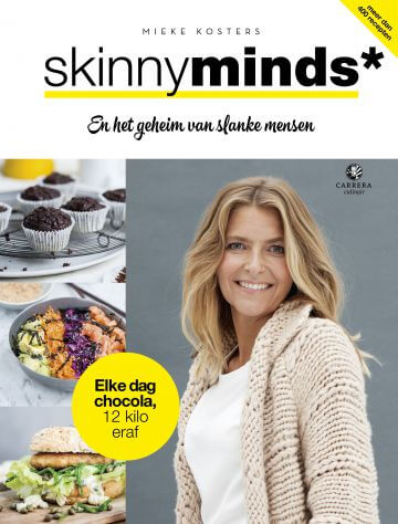 Afvallen en slank blijven met Skinnyminds - Omslag boek Mieke Kosters